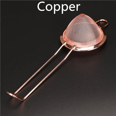 1pcs 304 Stainless Steel Conical Cocktail Sieve Great For Removing Bits From Juice Julep Strainer Cocktail Strainer Bar Strainer