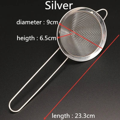 1pcs 304 Stainless Steel Conical Cocktail Sieve Great For Removing Bits From Juice Julep Strainer Cocktail Strainer Bar Strainer