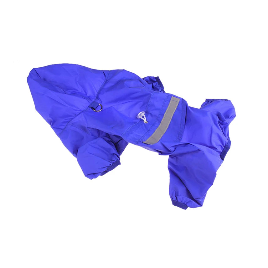 Imperméable décontracté pour chien et chat – manteau de pluie étanche avec capuche, combinaison de pluie pour animaux de compagnie, vêtements d'extérieur pour chiots.