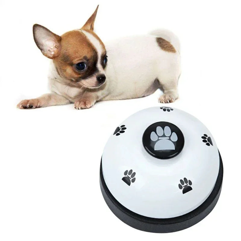 Cloche D'Entraînement Interactive Pour Chien Et Chat, Jouet Appelé QueSmall Bells, Anneau D'Empreinte Chat, Chaton, Alimentation