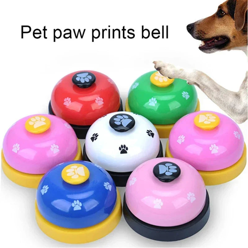 Cloche D'Entraînement Interactive Pour Chien Et Chat, Jouet Appelé QueSmall Bells, Anneau D'Empreinte Chat, Chaton, Alimentation