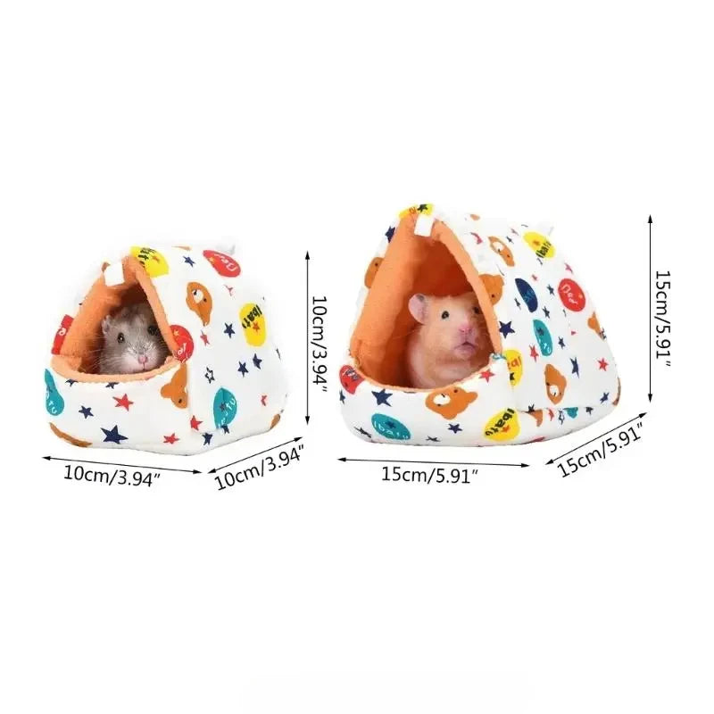 Hamac Chaud En Coton Pour Petits Animaux Compagnie, Lit De Accent De Sommeil Pour Cochons D'Inde, Accessoires Maison