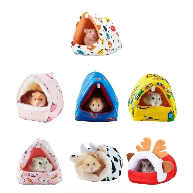 Hamac Chaud En Coton Pour Petits Animaux Compagnie, Lit De Accent De Sommeil Pour Cochons D'Inde, Accessoires Maison