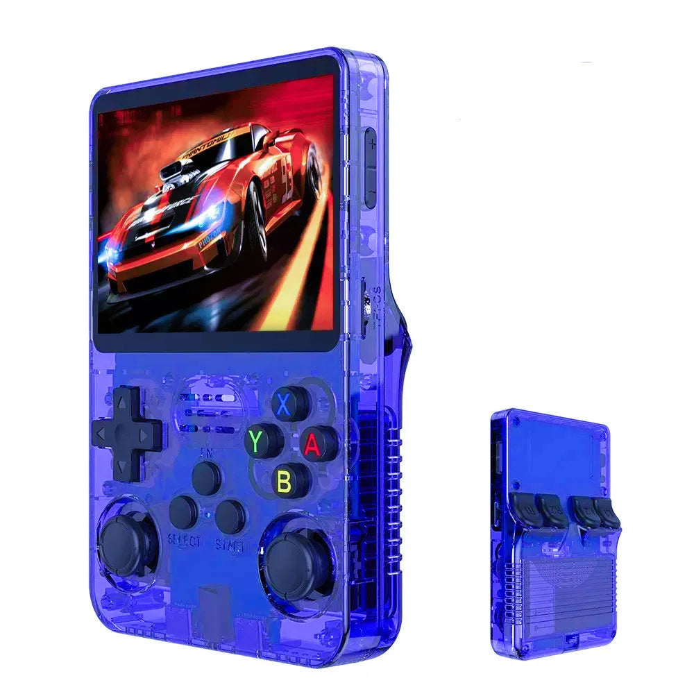 🎮 R36S – La Console Rétro Portable Ultime ! | 15 000 Jeux Préinstallés | Écran IPS 3.5" HD | Batterie 3000mAh | Stockage Extensible 🚀