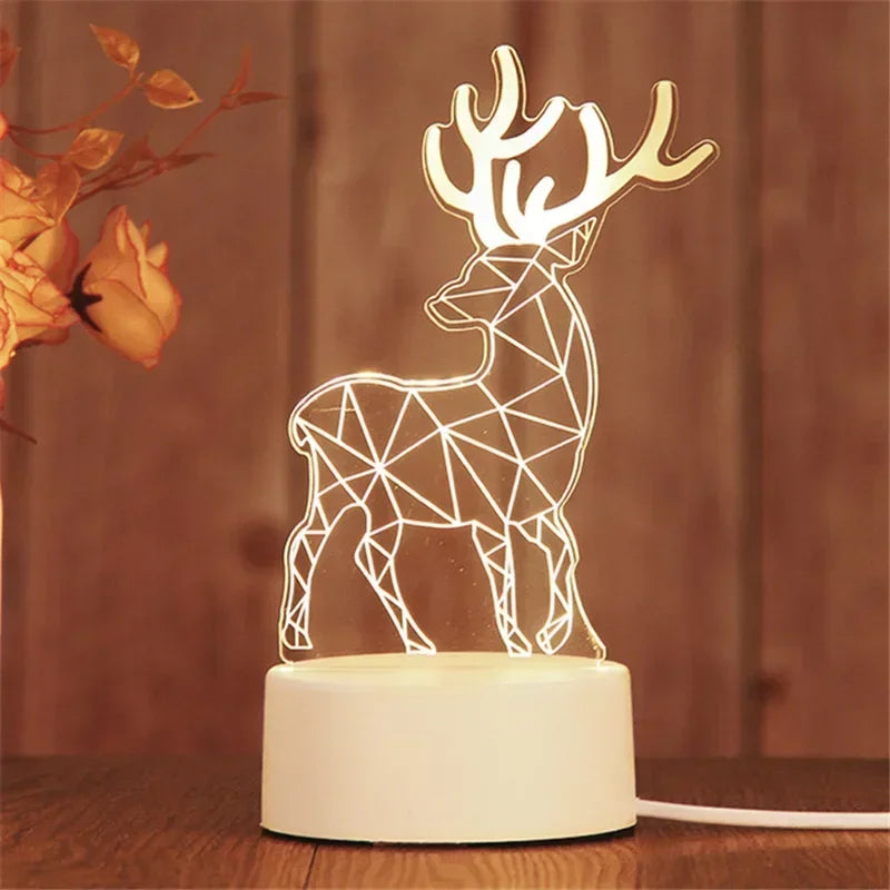 Lampe LED 3D "Romantic Love" pour la maison – veilleuse pour enfants, décoration de mariage, anniversaire, fête de la Saint-Valentin et lampe de chevet.