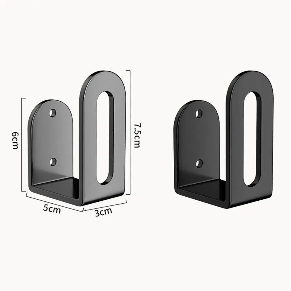 Ensemble de 2 pièces – étagère murale multifonctionnelle en acier inoxydable pour cuisine et salle de bain, idéale pour organiser planches à découper, couvercles de casseroles et éponges d'évier.