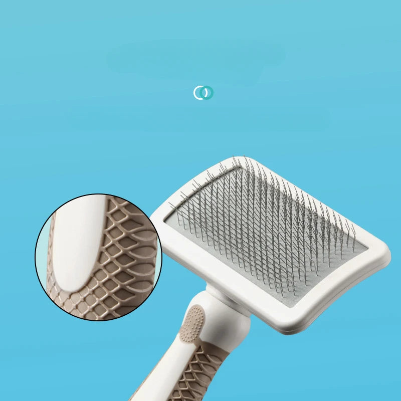 Brosse De Toilettage À Poils Longs Pour Animaux De Compagnie, Peigne Pour Chien Et Chat, Dissolvant De Poils D'intérieur